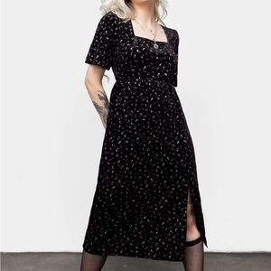 Woe Midi Dress by Disturbia